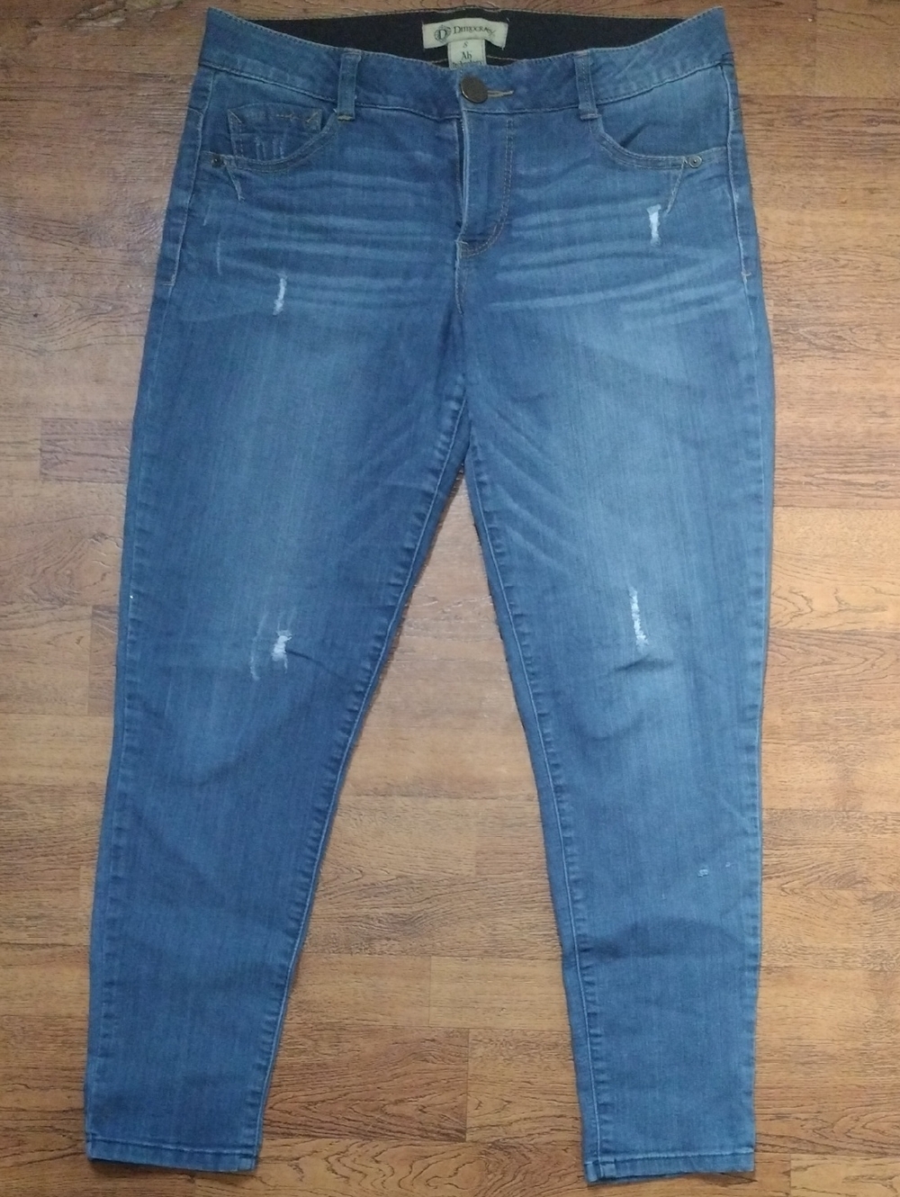 Democracy Women's Skinny Jeans in Medium Blue